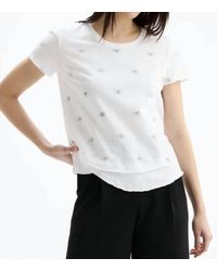 Chrldr - Loving Eyes Ava Mock Layer T-Shirt - Lyst