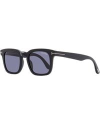 Tom Ford - Square Sunglasses Tf751n Dax Black 50mm - Lyst