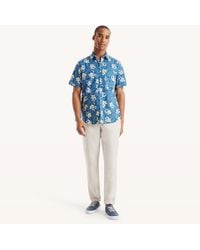 Nautica - Linen Drawstring Pant - Lyst