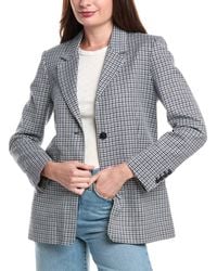 Maje - Wool-Blend Blazer - Lyst
