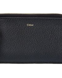 Chloé - Alphabet Leather Card Case - Lyst