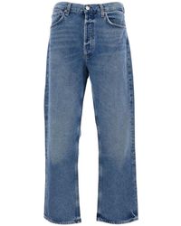 Agolde - Classic 5-Pocket Light Straight Leg Jeans - Lyst