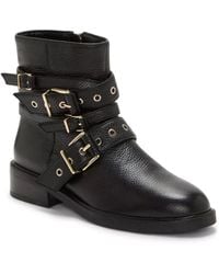 Vince Camuto - Arielle Moto Booties - Lyst