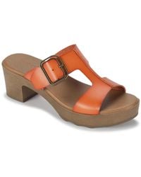 BareTraps - Gwenney Open Toe Slip On Slide Sandals - Lyst