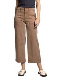 Thread & Supply - Loretta Cropped Utility Pant - Lyst