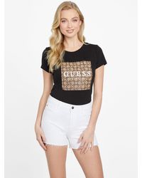 Guess - Orley Logo Tee - Lyst
