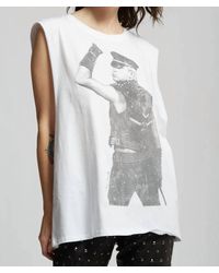 Recycled Karma - Mark Weiss X Rkb Rob Halford Photo Muscle Tee - Lyst