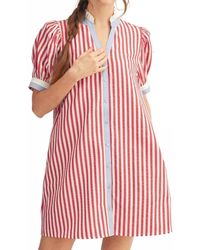Jodifil - Little Miss Usa Button Up Dress - Lyst