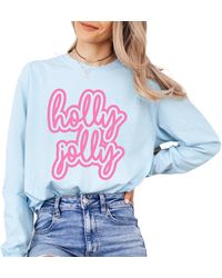 Simply Sage Market - Holly Jolly Outline Puff - Lyst