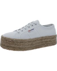 Superga - Lace-up Canvas Casual And Fashion Sneakers - Lyst