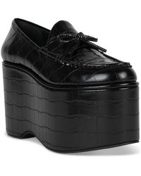 Jeffrey Campbell - Soaring Solid Faux Leather Platform Heels - Lyst