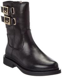 Byblos - Leather Boot - Lyst