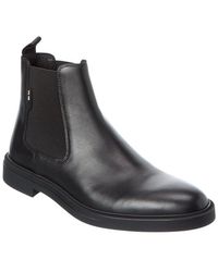 BOSS - Calev Leather Boot - Lyst