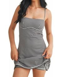 Kimberly C - Gingham Print Dress - Lyst