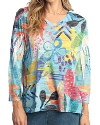 Jess & Jane - La Palma Burnout High Low Top - Lyst