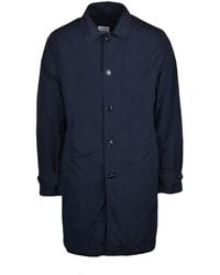Aspesi - Waterproof Jacket With Removable Padded Lining And Classic Collar - Lyst