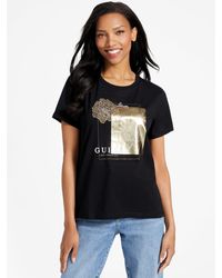 Guess Factory - Flora Graphic Tee - Lyst