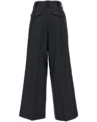 Junya Watanabe - Wide-Leg Pleated Wool-Blend Trousers - Lyst