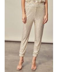 Mustard Seed - Time To Shine Sequin jogger Pant - Lyst