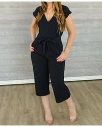 Bishop + Young - Front Tie Jumpsuit - Lyst