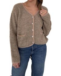 FRNCH - Morgan Wool Boucle Buttoned Cardigan Top - Lyst