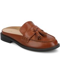 Journee Collection - Journee Azura Tassel Mule Loafer - Lyst