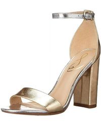 Sam Edelman - Yaro Lux Block Heels - Lyst