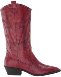 Dirty Laundry - Josea Pointed Toe Western Boots - Lyst