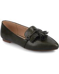 Journee Collection - Journee Jannah Medium And Wide Width Tassel Loafer Flats - Lyst