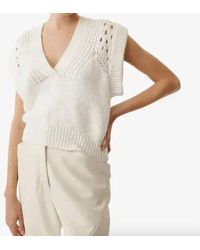 IRO - Nerea V-Neck Sleeveless Sweater - Lyst