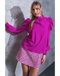 TRUEDAMES - Set Yourself Free Blouse - Lyst