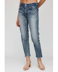 Moussy - Merry Tapered Jeans - Lyst