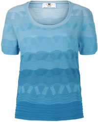 Missoni - Wave-Pattern Knit Sweater - Lyst