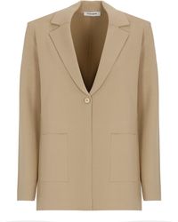 Kangra - Viscose Single Breasted Blazer - Lyst