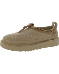 UGG - Tasman Crafted Regenerate Suede Moccasin Slippers - Lyst