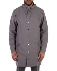 Rains - Lightweight Waterproof Long Jacket - Lyst