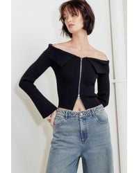 TRUEDAMES - Change Of Pace Sweater Top - Lyst