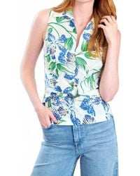 Finley - Delilah Iris Print Top - Lyst
