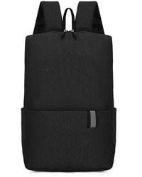 TRUEDAMES - Solid Color Nylon Backpack Bag - Lyst