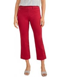 Fdj - Pull-On Boot Crop Denim Pants - Lyst