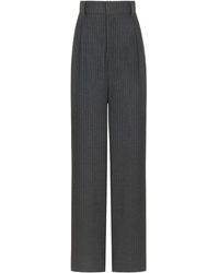 Nocturne - High-waist Flowy Palazzo Pants - Lyst