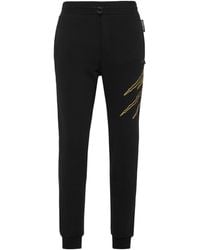 Philipp Plein - Loose Fit Jogging Pants Lamina Scratch - Lyst