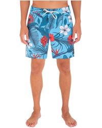 Hurley - Tropical Shorts Swim Trunks - Lyst