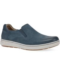 Dansko - Trent Burnished Suede Slip-On Shoes - Lyst