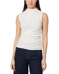 Habitual - Sleeveless Gathered Top - Lyst