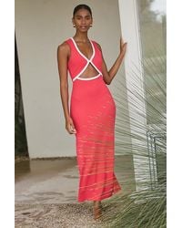 LSPACE - Steph Cutout Midi Dress - Lyst
