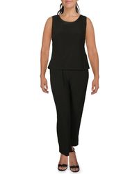 R & M Richards - Petites Knit 2Pc Pant Suit - Lyst