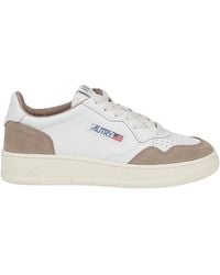 Autry - Medalist Low Calf Leather Suede Sneakers - Lyst