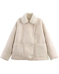 TRUEDAMES - Reversible Fur & Leather Jacket - Lyst
