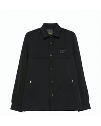 BOSS - Emed Logo Button Long Jacket - Lyst